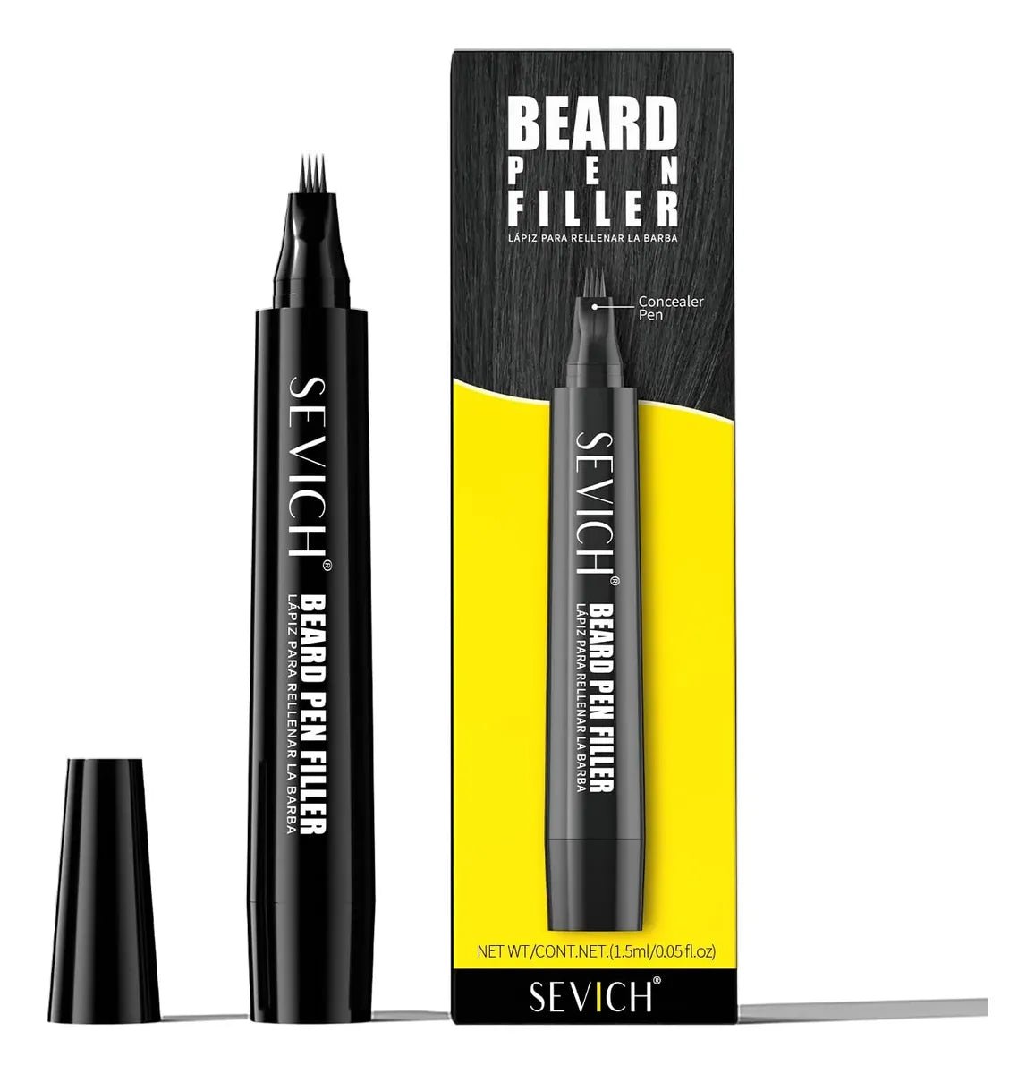 LAPIZ RELLENADOR DE BARBA RESISTENTE - SOLUCIONES CAPILARESLAPIZ RELLENADOR DE BARBA RESISTENTESOLUCIONES CAPILARESFisico