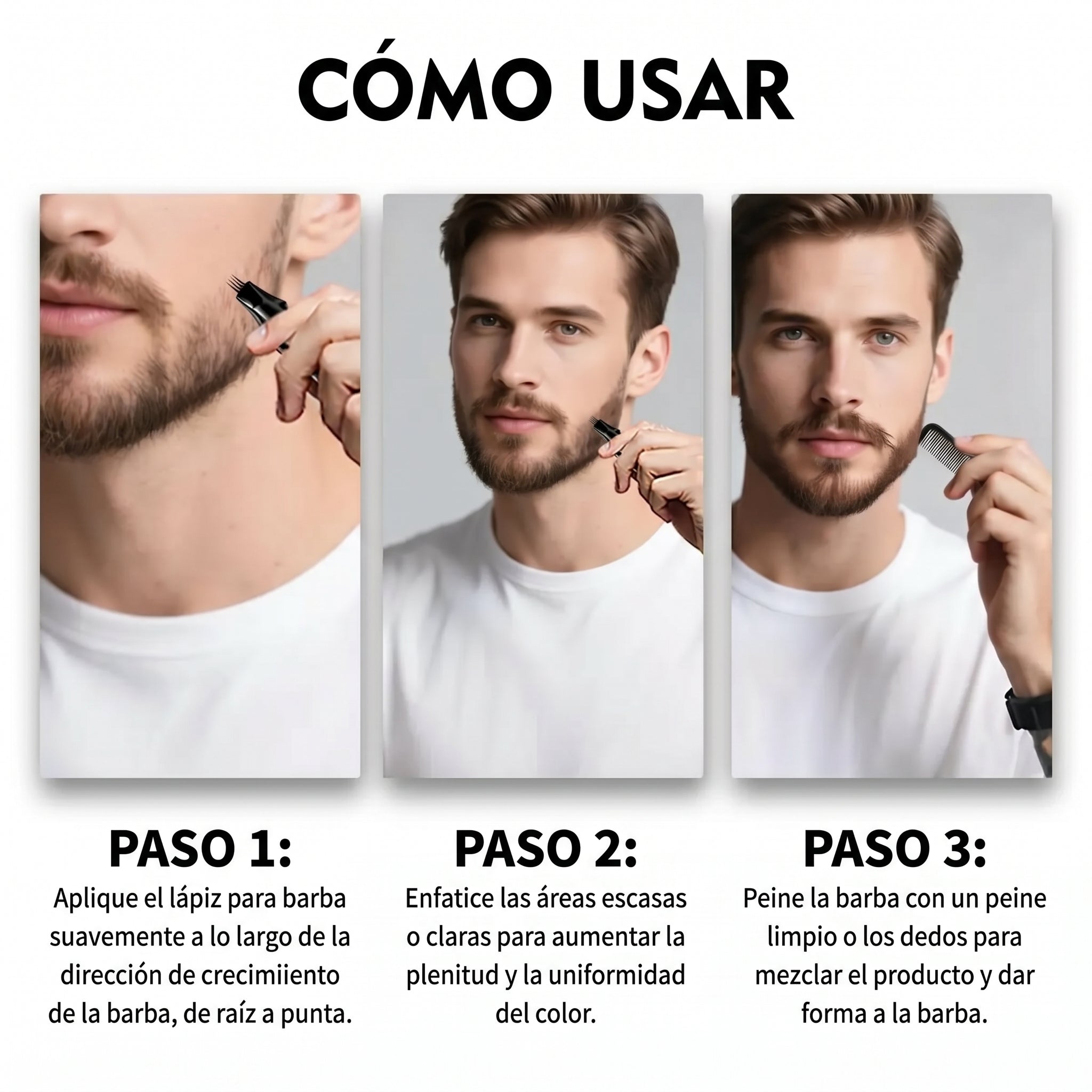 LAPIZ RELLENADOR DE BARBA RESISTENTE - SOLUCIONES CAPILARESLAPIZ RELLENADOR DE BARBA RESISTENTESOLUCIONES CAPILARESFisico